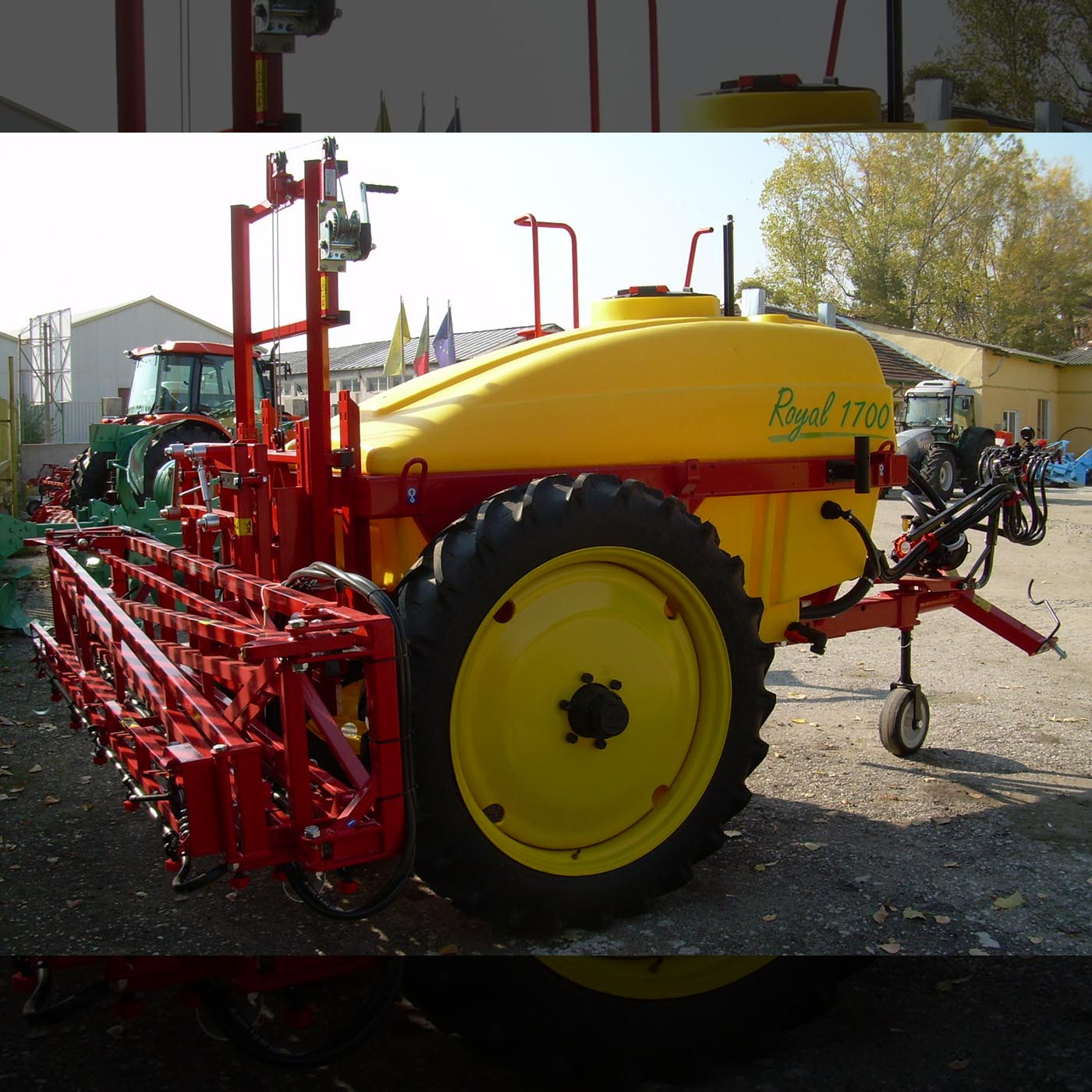 ПРЪСКАЧКА ПРИКАЧЕНА ЩАНГОВА 15м PROJET ROYAL 1700